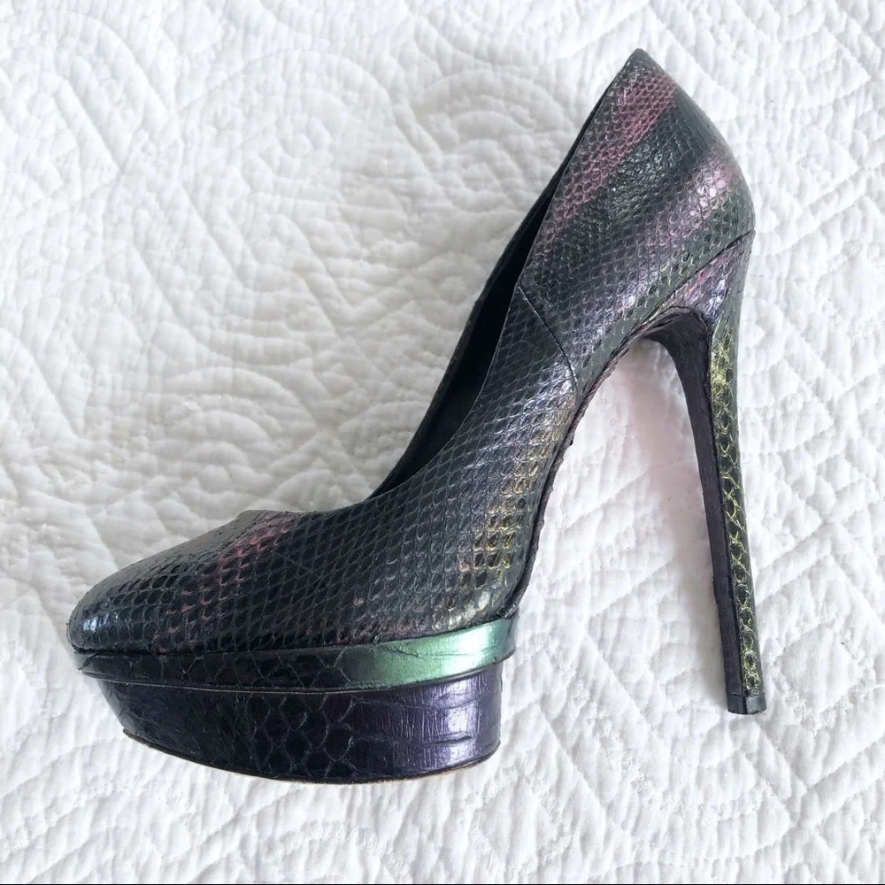 Brian Atwood Ferguson Iridescent Snake Ski…